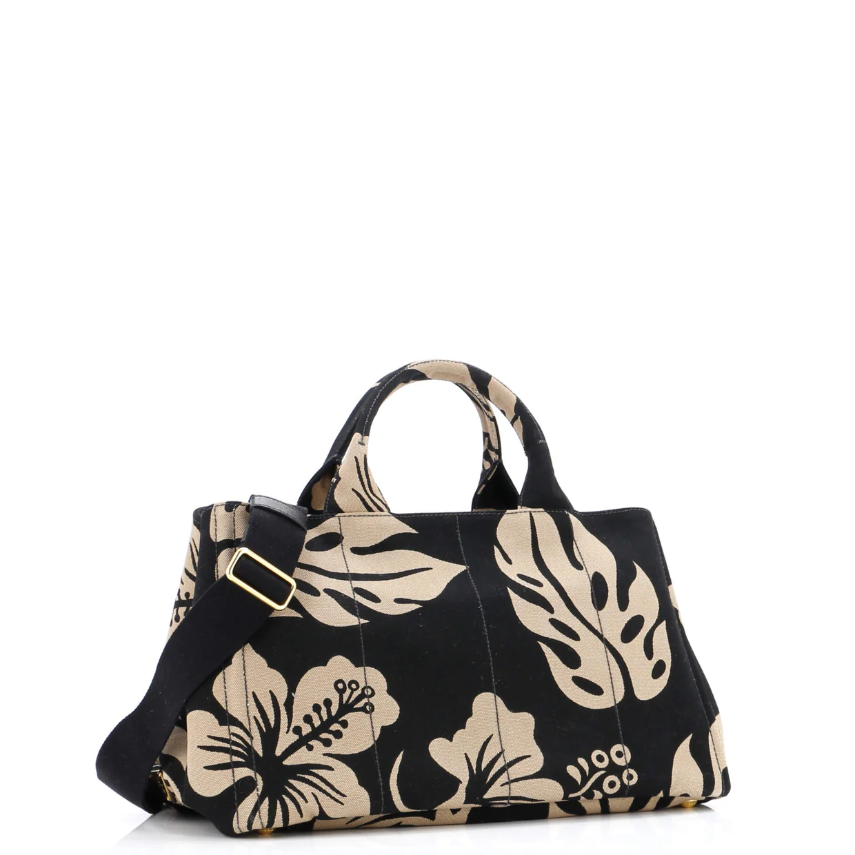 Canapa Tote Printed Canvas Large - Deep Luxury