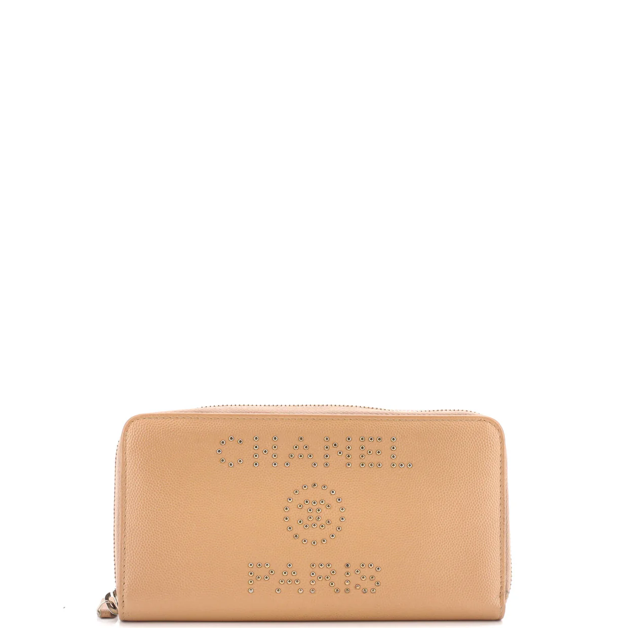 Deauville Zip Around Wallet Caviar Long - Deep Luxury