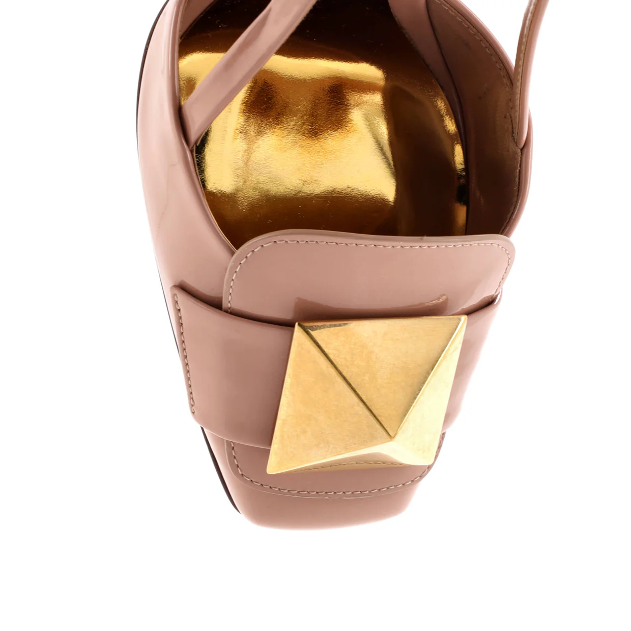 Women's One Stud Pumps Patent - Deep Luxury