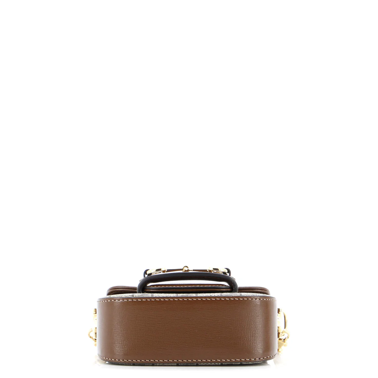 Horsebit 1955 Flap Wallet with Strap GG Coated Canvas - Deep Luxury