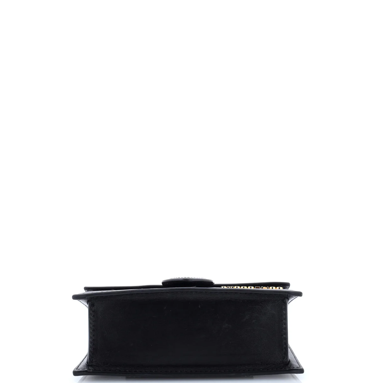 Le Bambino Top Handle Flap Bag Leather - Deep Luxury