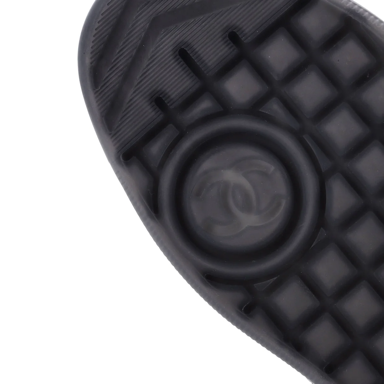 Women's CC Low-Top Sneakers Quilted Nylon with Leather and Suede - Deep Luxury