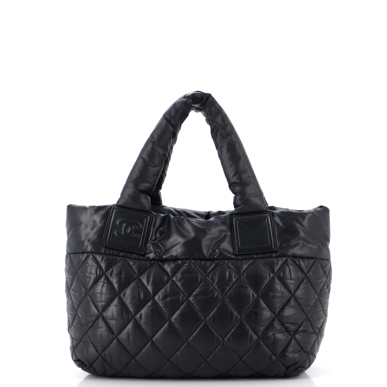 Coco Cocoon Reversible Tote Quilted Nylon Small - Deep Luxury