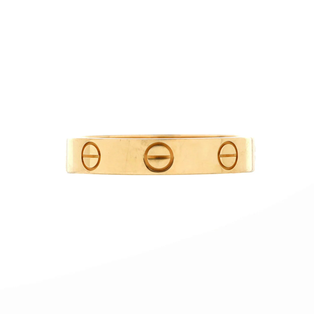 Love Wedding Band Ring 18K Yellow Gold - Deep Luxury
