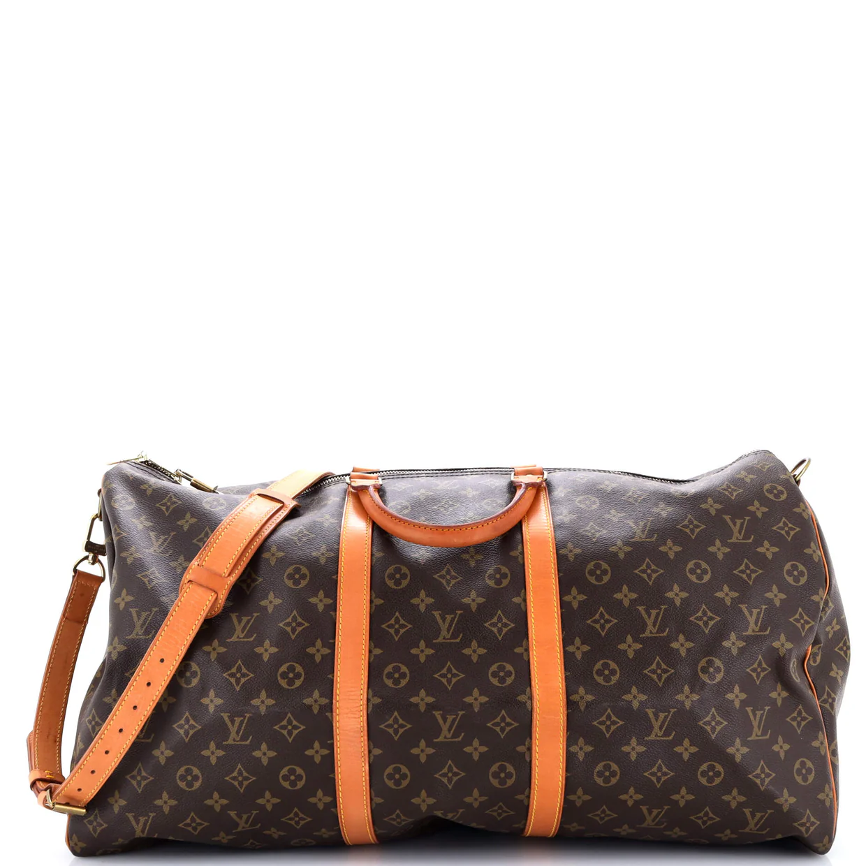 Keepall Bandouliere Bag Monogram Canvas 60 - Deep Luxury