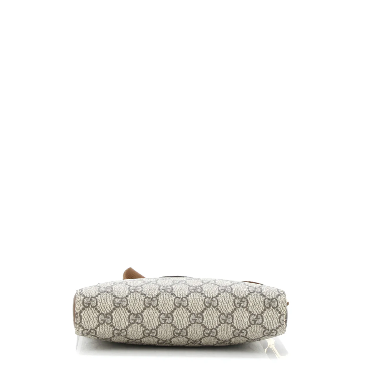 Interlocking G Patch Zip Messenger Bag GG Coated Canvas Small - Deep Luxury