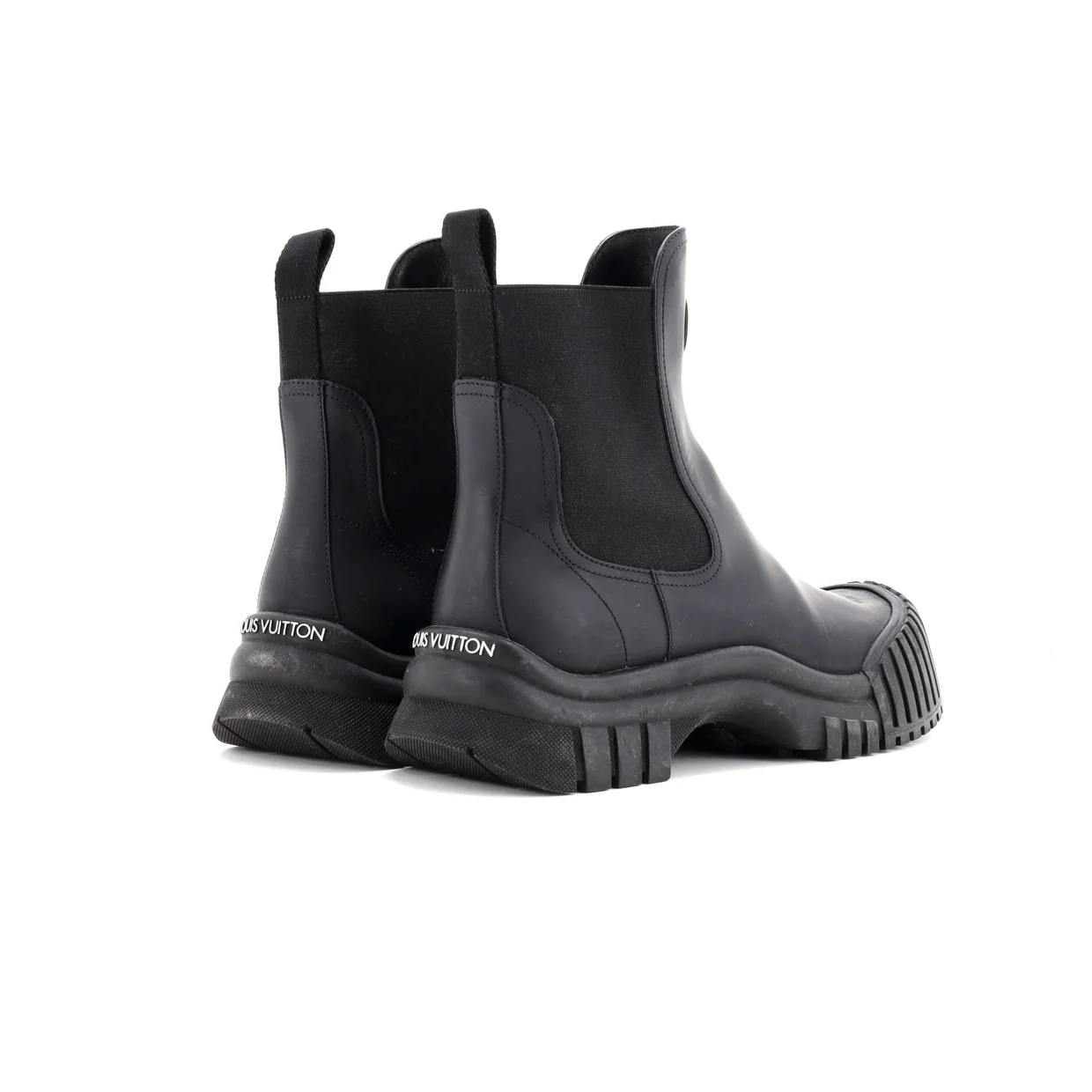 Women's Ruby Flat Ranger Chelsea Boots Leather - Deep Luxury