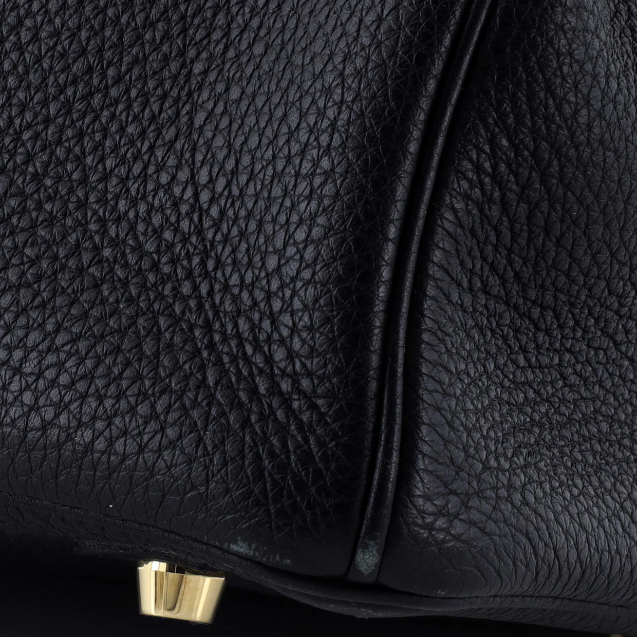 Birkin Handbag Noir Togo with Gold Hardware 35 - Deep Luxury