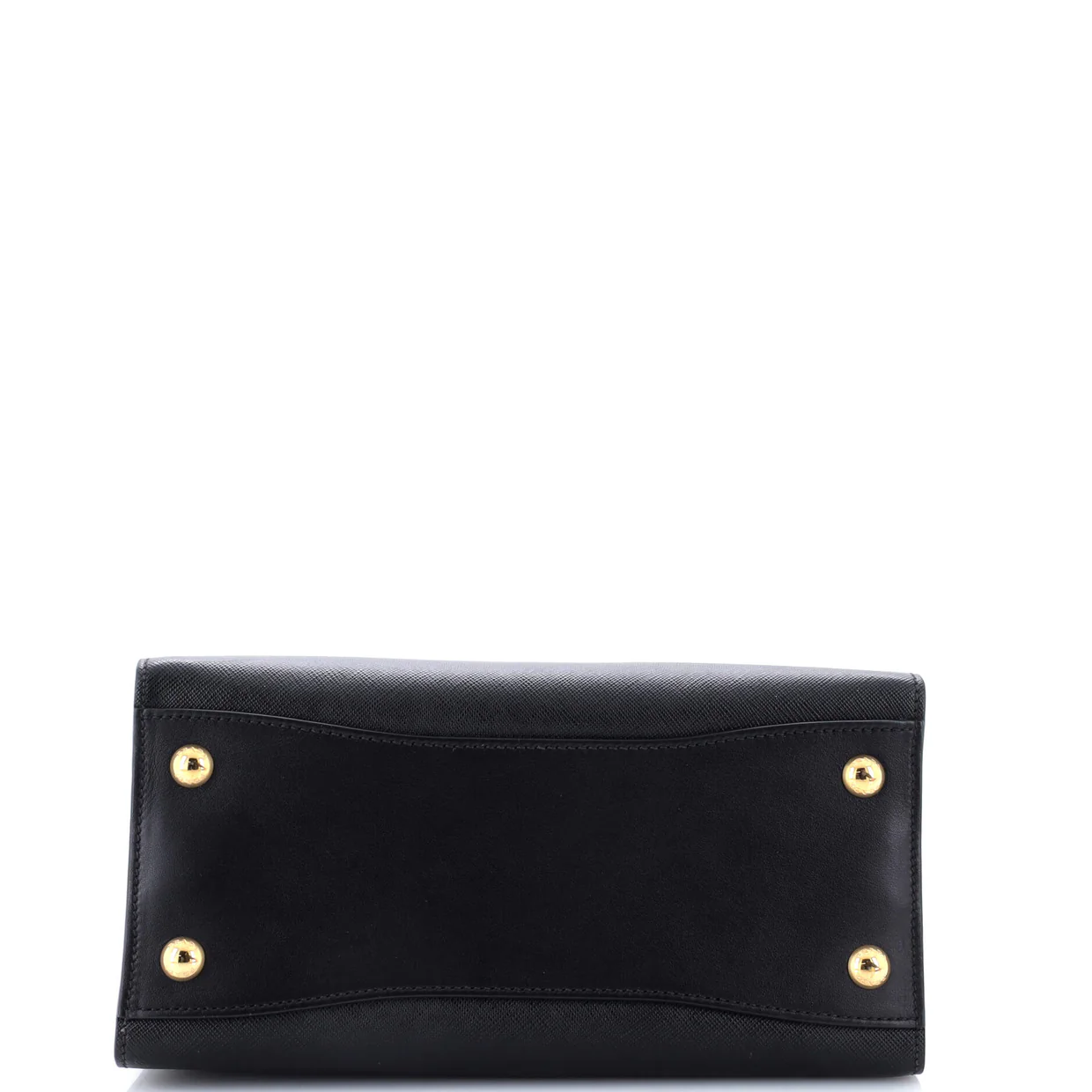 Bibliotheque Tote Saffiano with City Calf Small - Deep Luxury