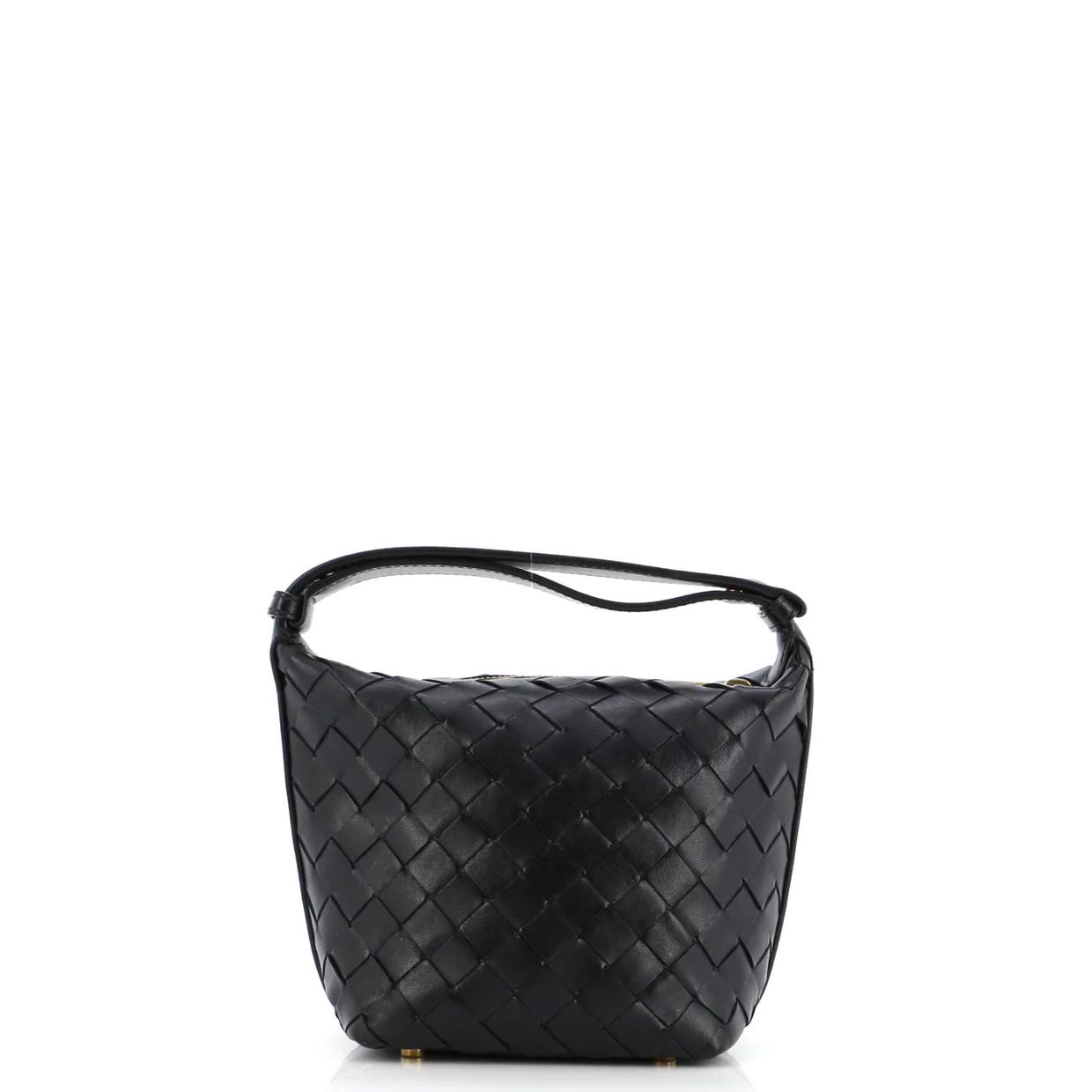 Wallace Shoulder Bag Intrecciato Nappa Mini - Deep Luxury