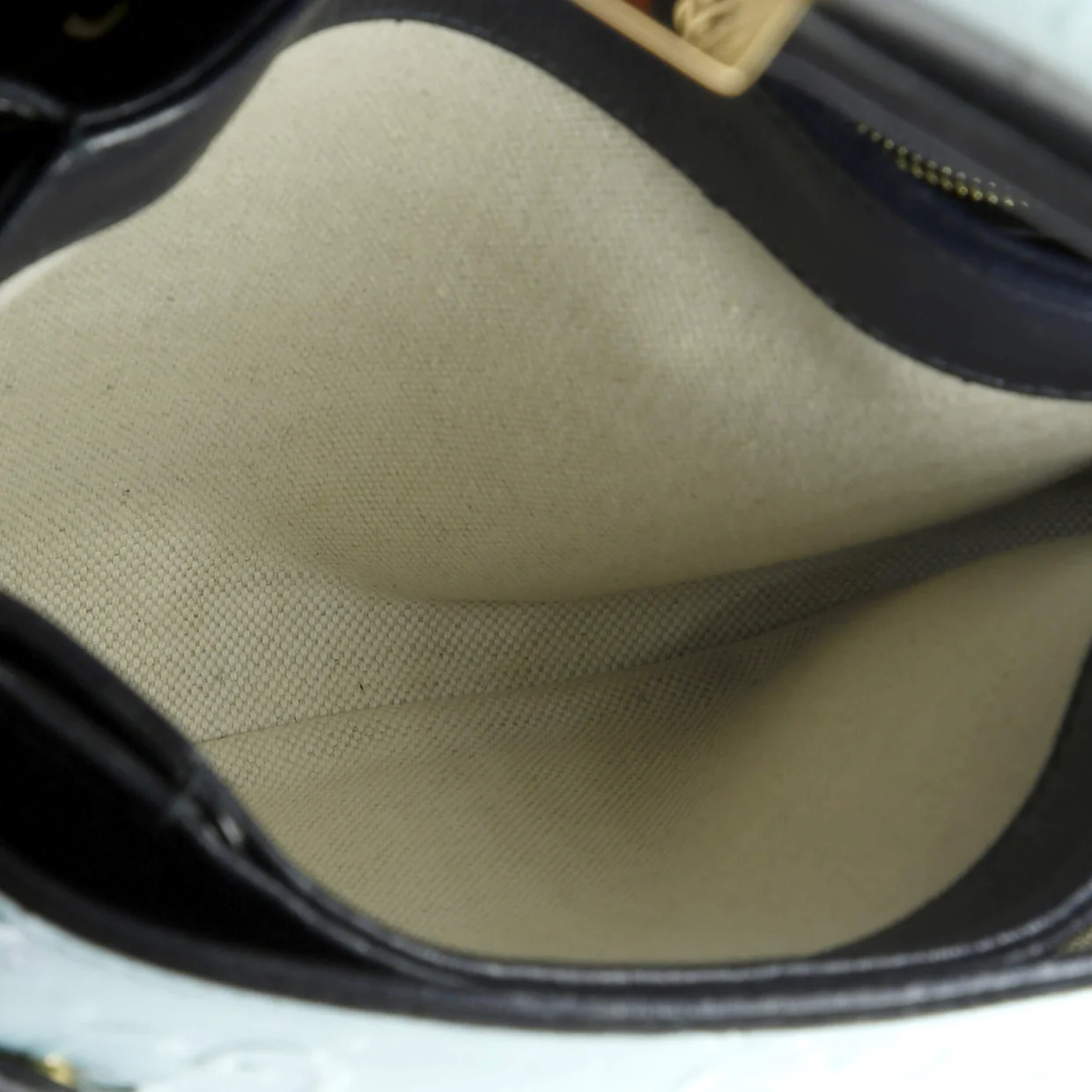 GG Padlock Top Handle Bag GG Embossed Leather Small - Deep Luxury