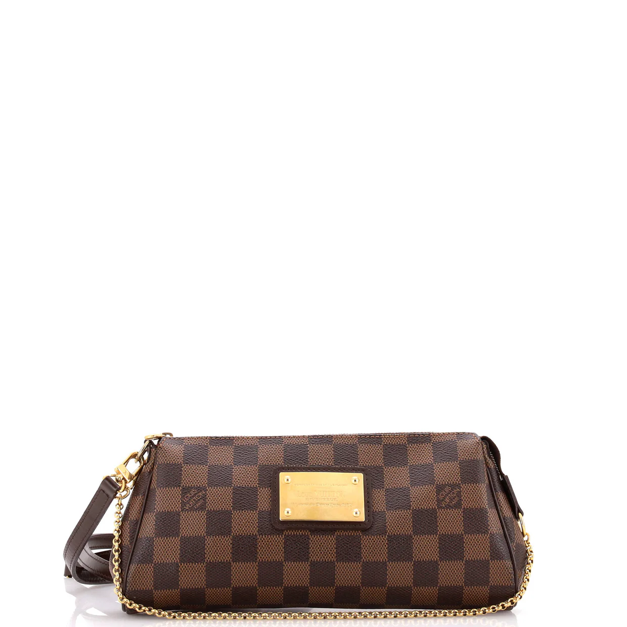 Eva Handbag Damier - Deep Luxury