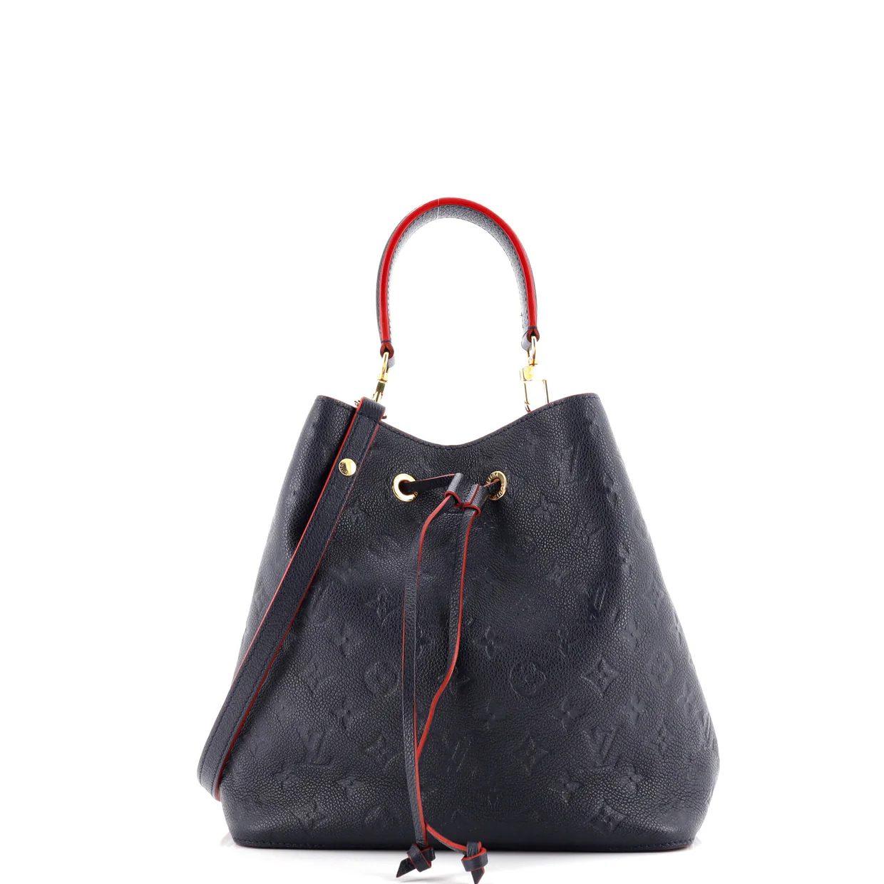 NeoNoe Handbag Monogram Empreinte Leather MM - Deep Luxury