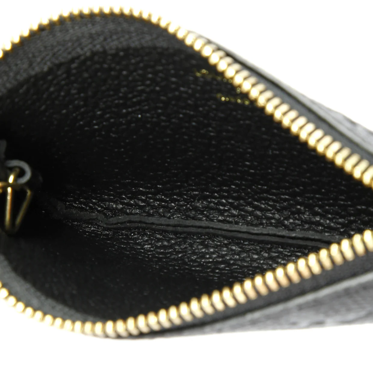 Zip Key Pouch Monogram Empreinte Leather - Deep Luxury