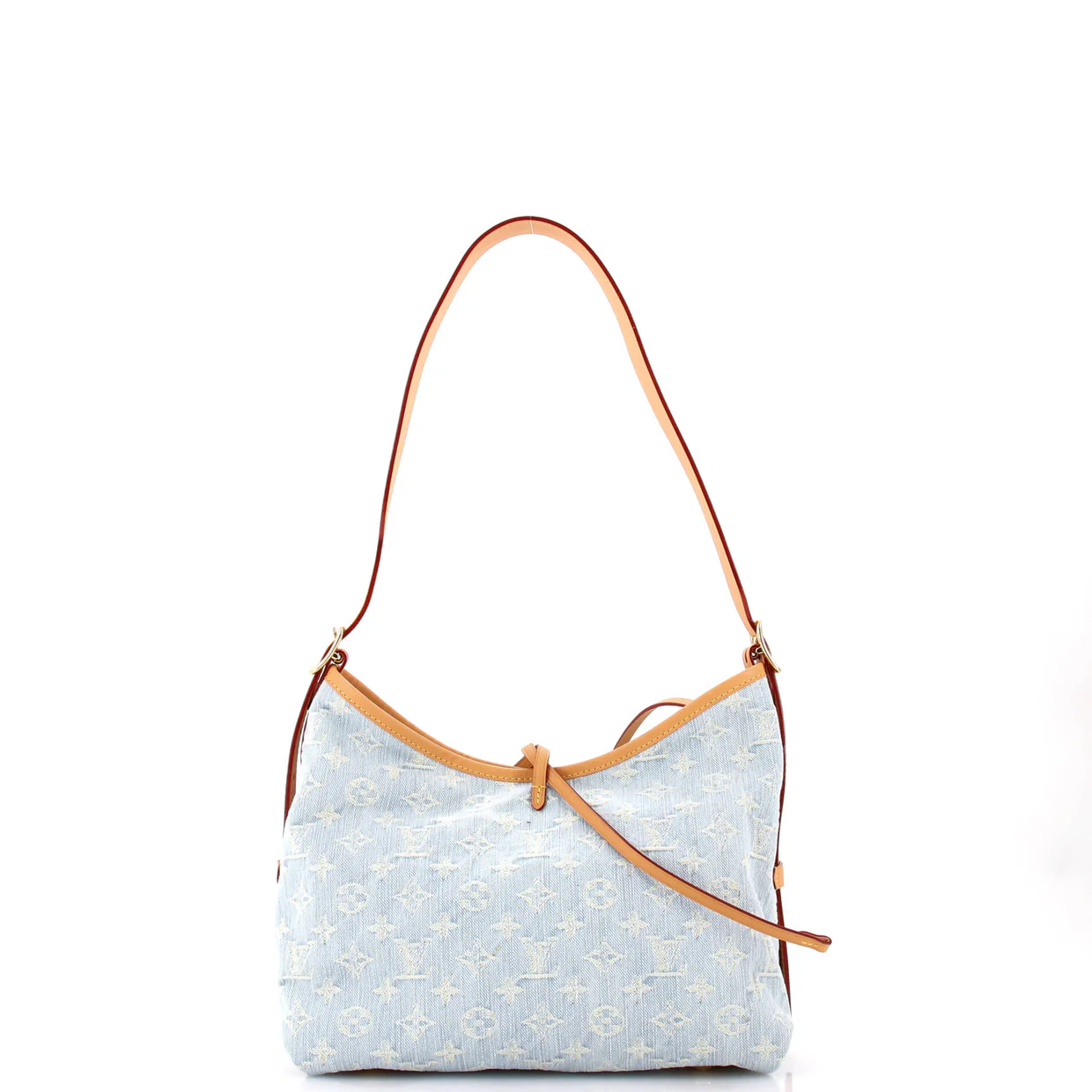 CarryAll Hobo Monogram Denim PM - Deep Luxury