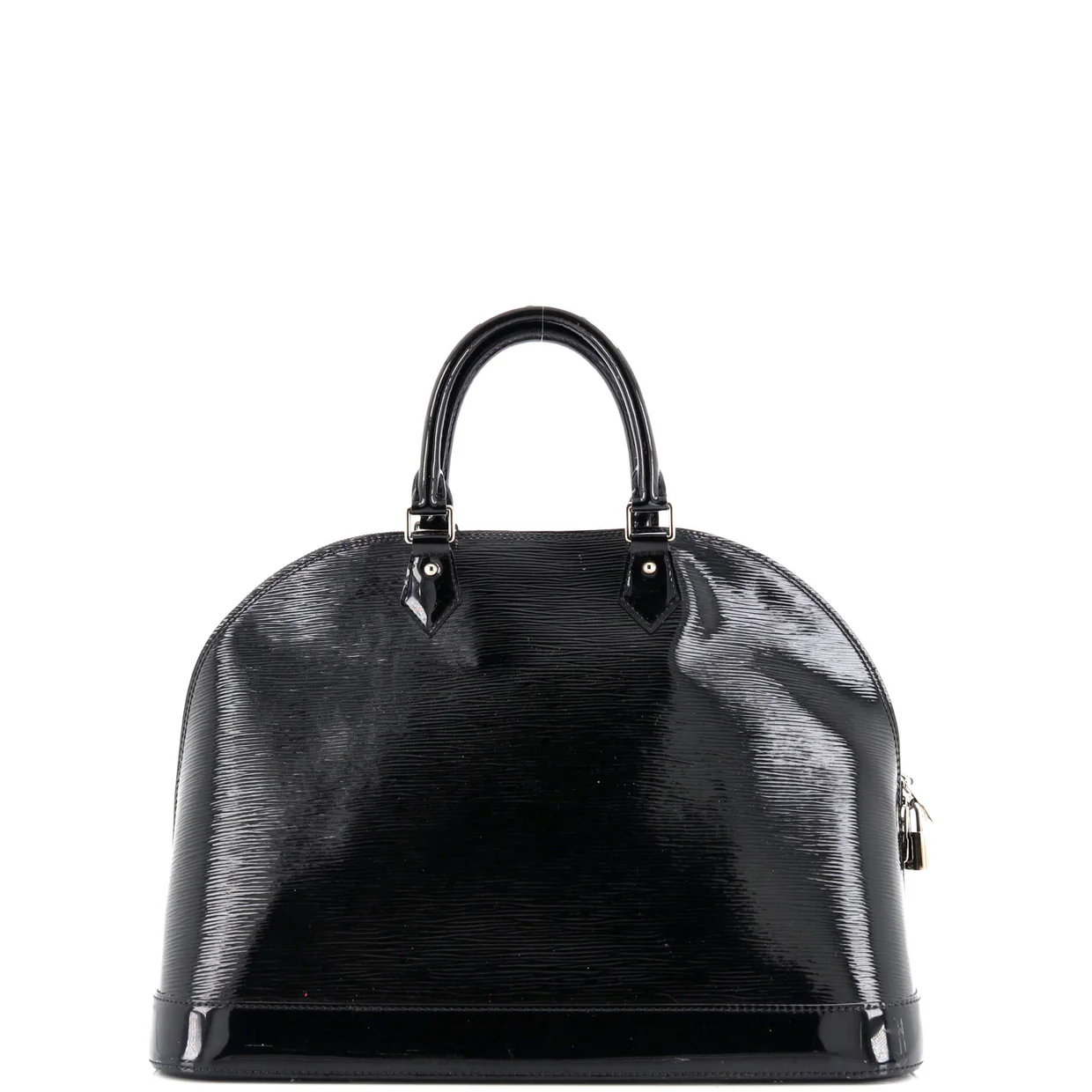 Alma Handbag Electric Epi Leather MM - Deep Luxury