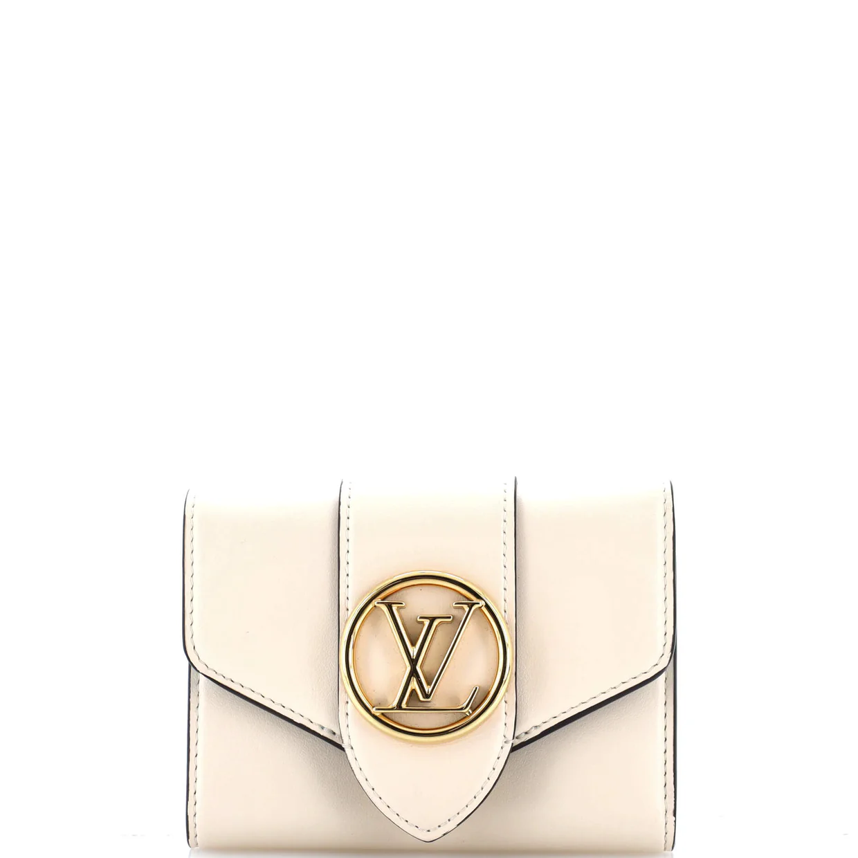 LV Pont 9 Wallet Leather Compact - Deep Luxury