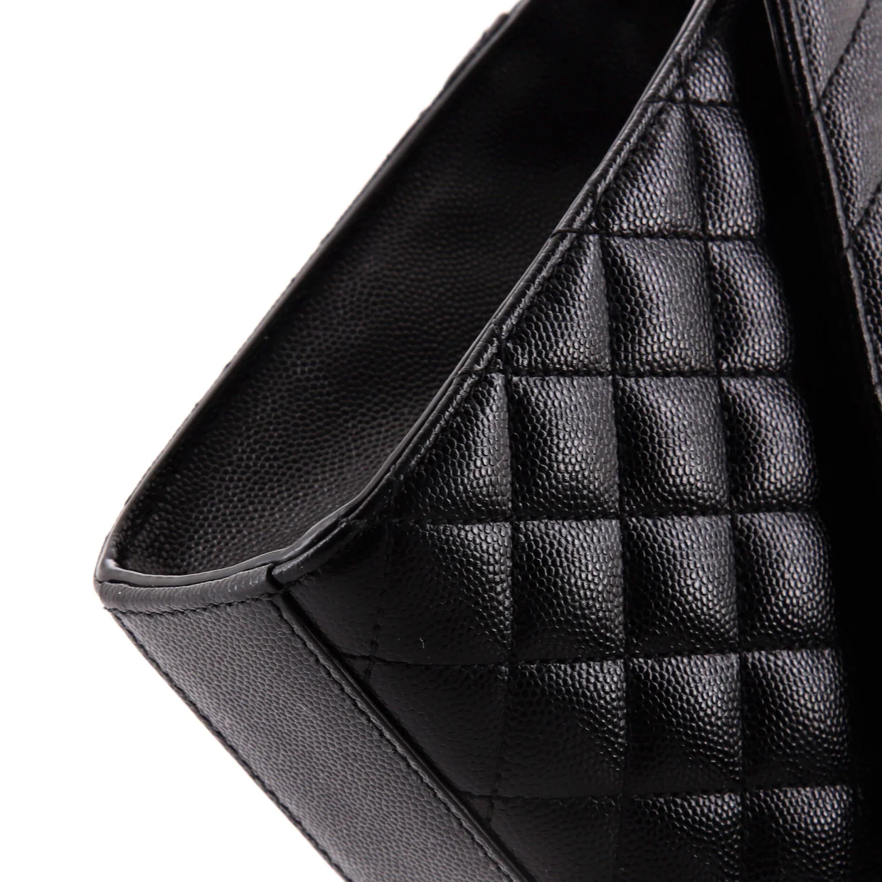 Classic Monogram Envelope Satchel Mixed Matelasse Leather Medium - Deep Luxury