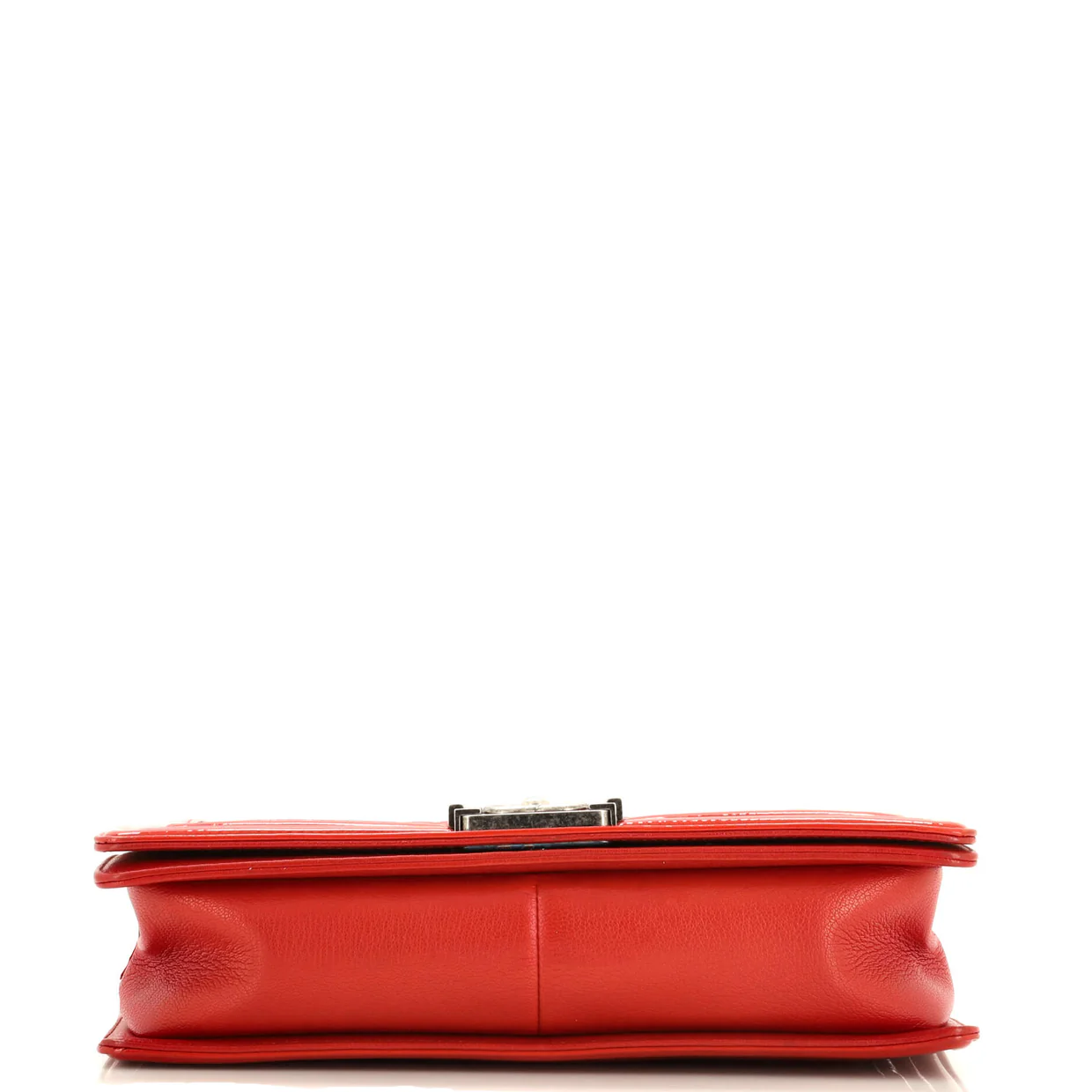 Boy Flap Bag Quilted Goatskin with Patent New Medium - Deep Luxury