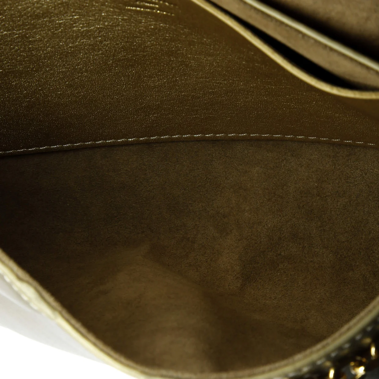 Love Note Chain Clutch Leather - Deep Luxury