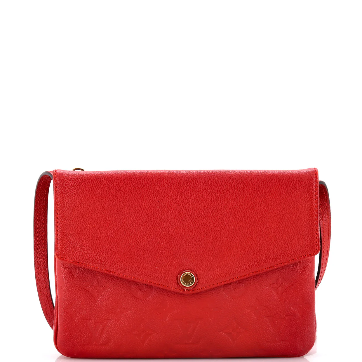 Twice Handbag Monogram Empreinte Leather - Deep Luxury