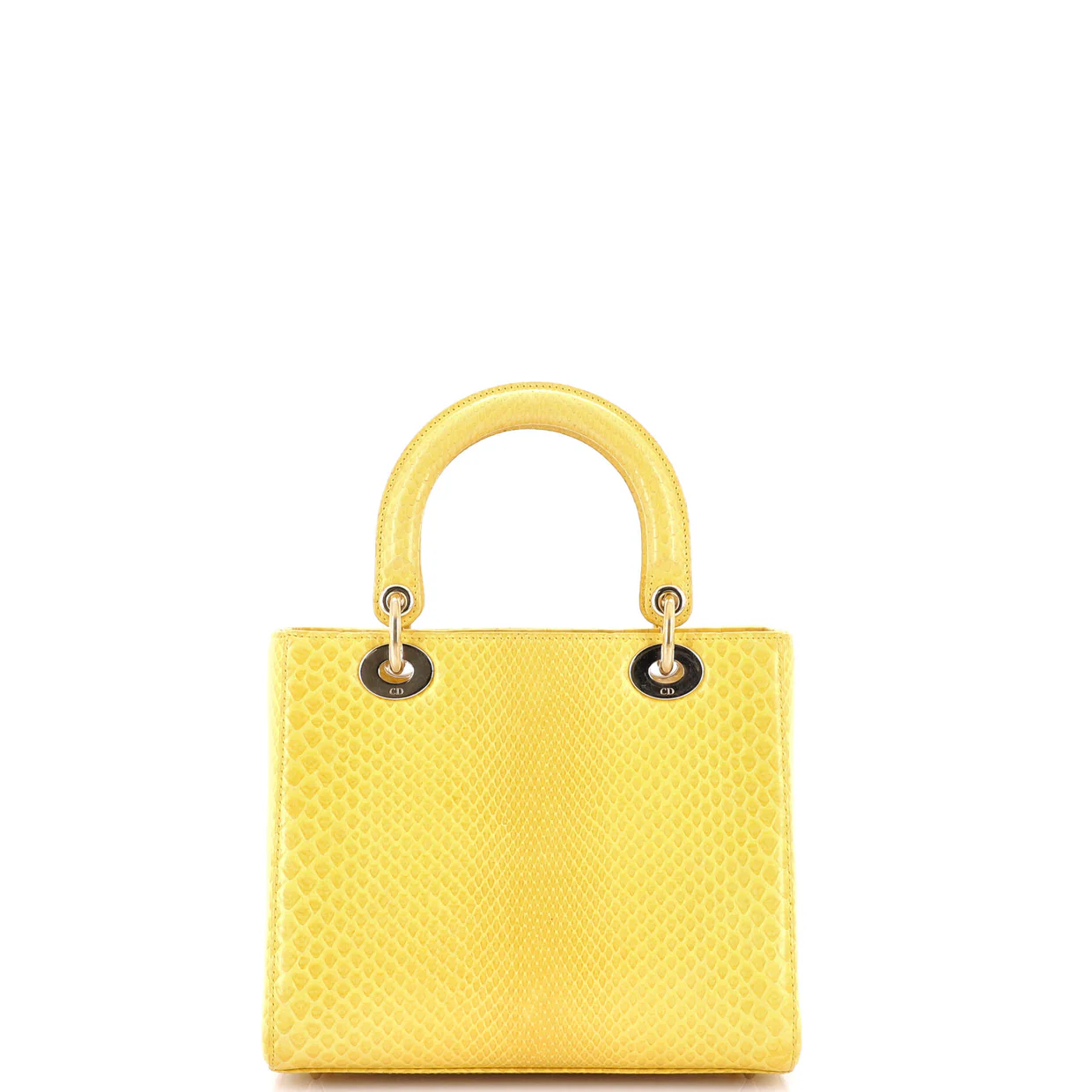 Lady Dior Bag Python Medium - Deep Luxury