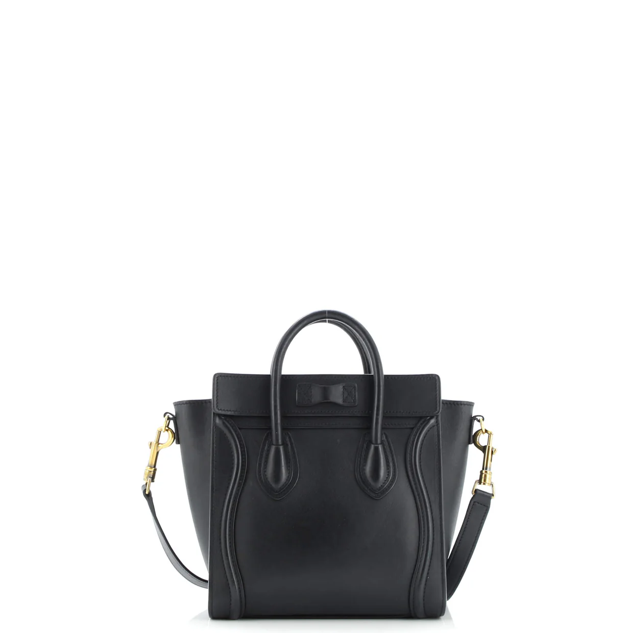 Luggage Bag Smooth Leather Nano - Deep Luxury