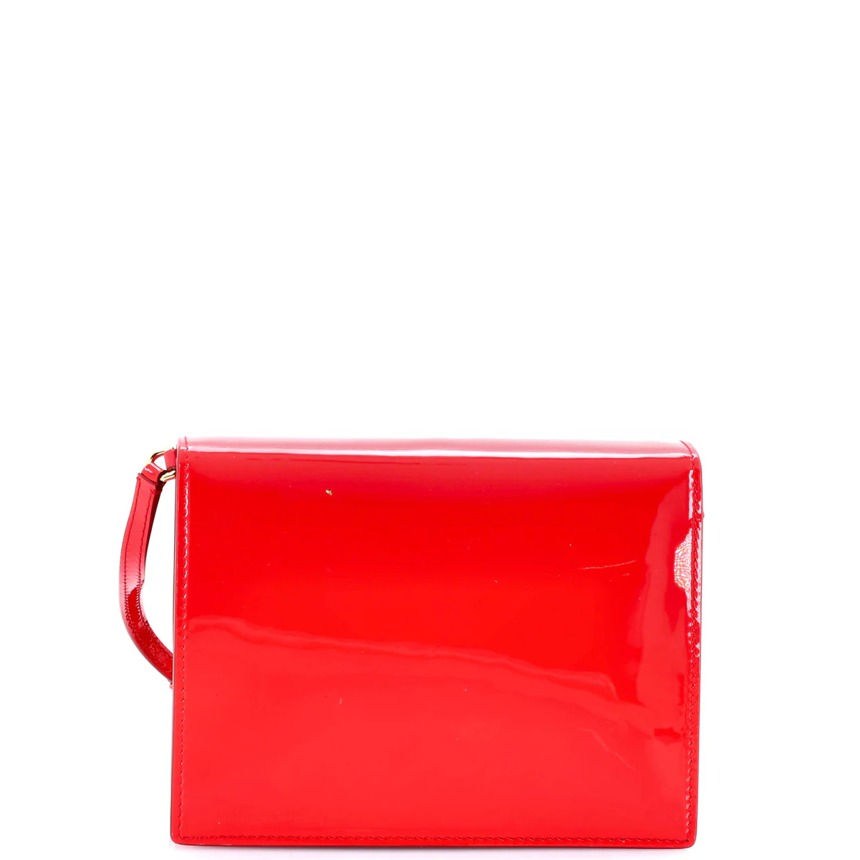 DG Logo Flap Shoulder Bag Leather Small - Deep Luxury