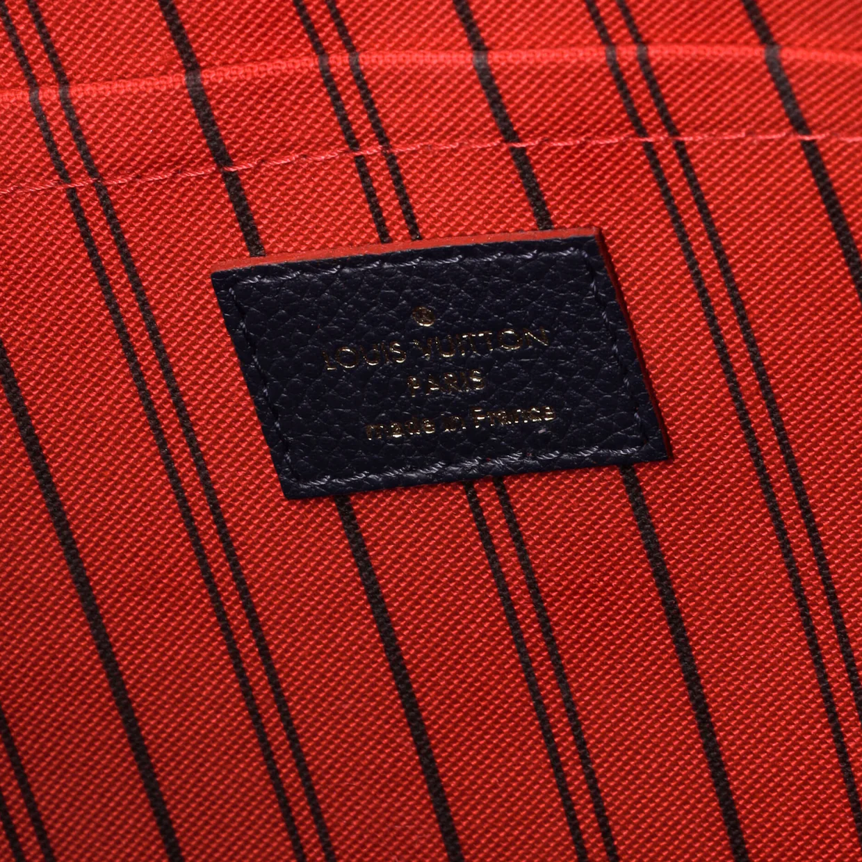 Montaigne Handbag Monogram Empreinte Leather GM - Deep Luxury