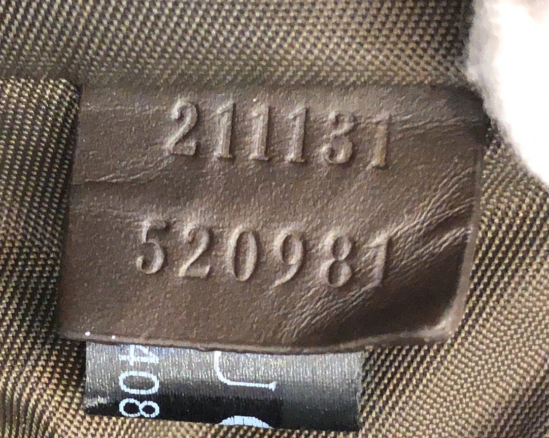 Diaper Bag GG Coated Canvas - Deep Luxury