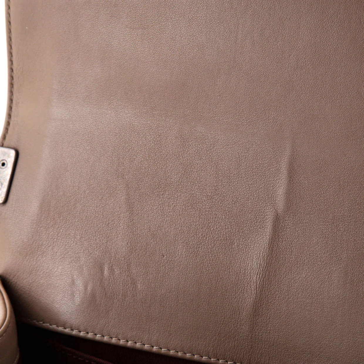 Boy Flap Bag Chevron Calfskin Old Medium - Deep Luxury