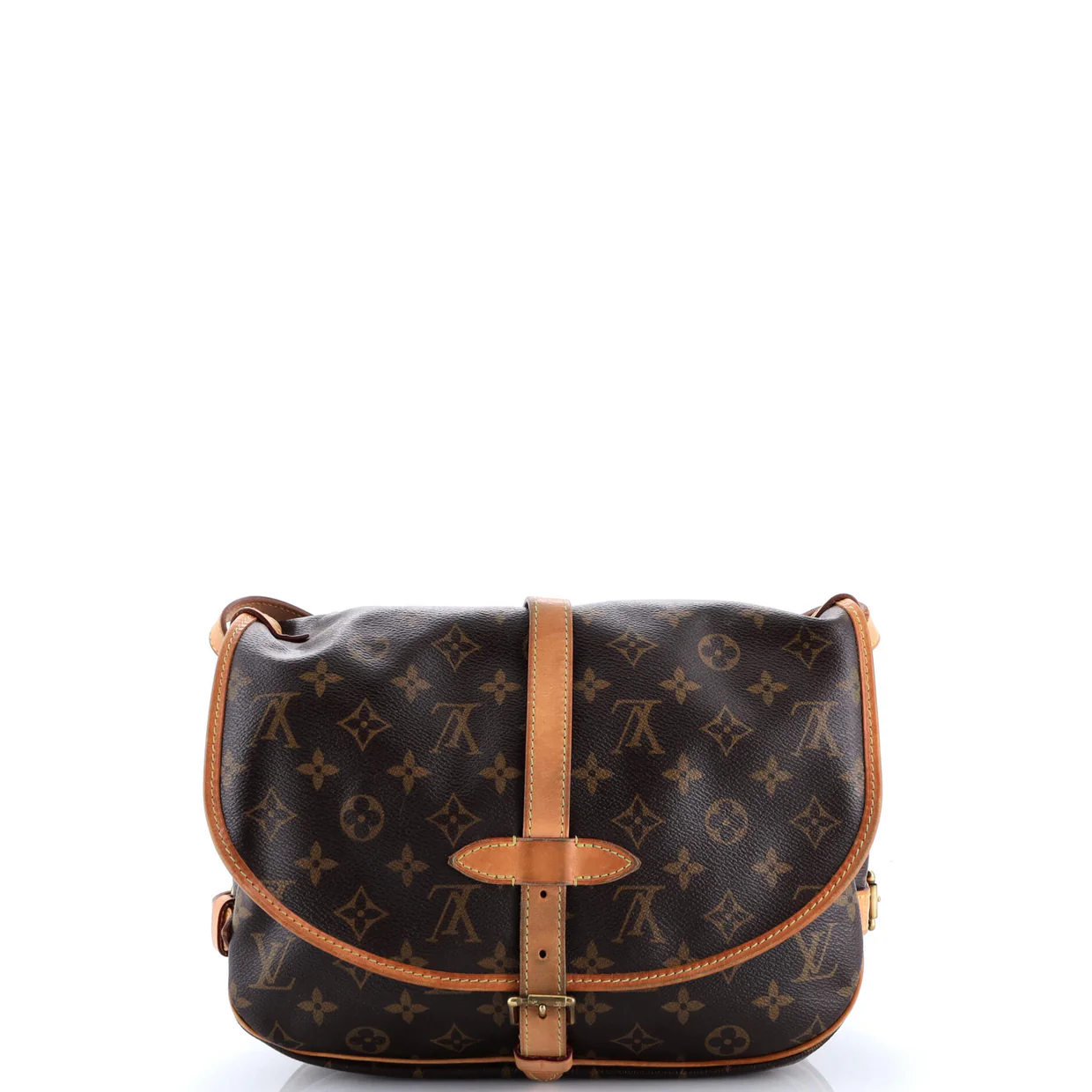 Saumur Handbag Monogram Canvas 30 - Deep Luxury