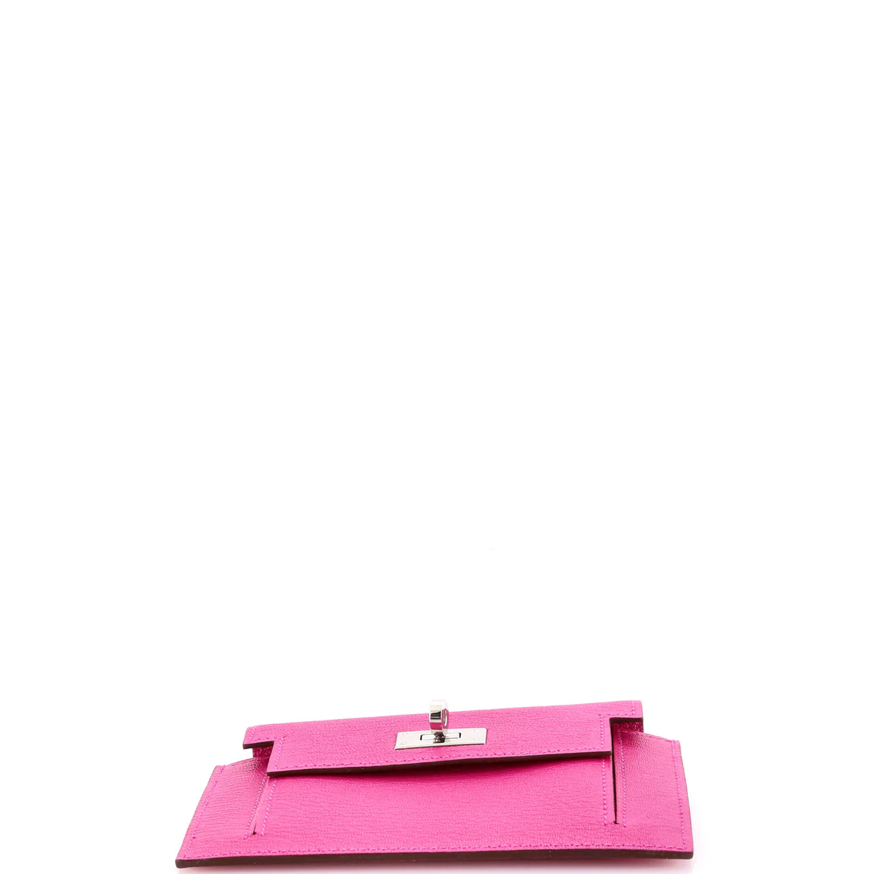 Kelly Pocket Compact Wallet Chevre Mysore - Deep Luxury