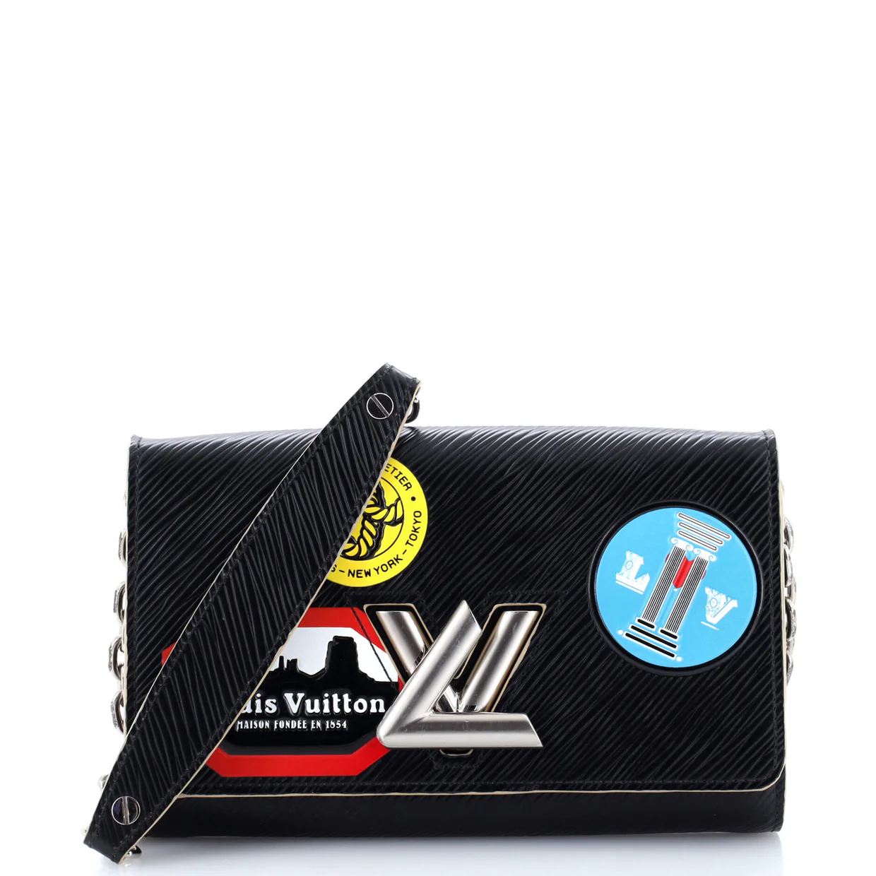 Twist Chain Wallet Limited Edition World Tour Epi Leather - Deep Luxury