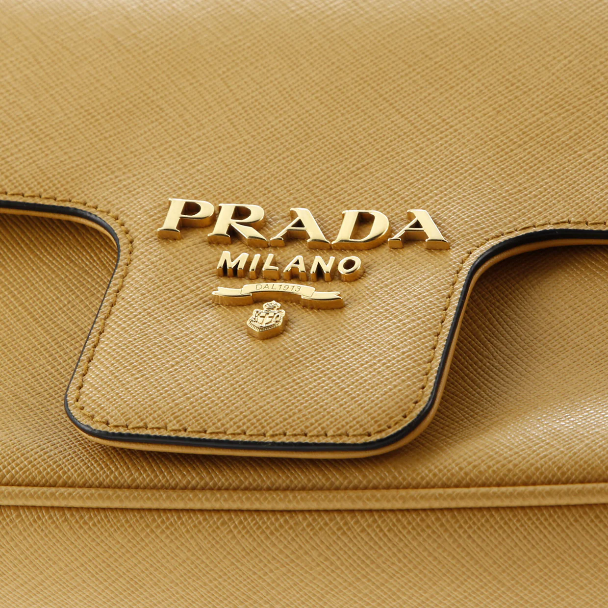 Pattina Flap Shoulder Bag Saffiano Leather Small - Deep Luxury