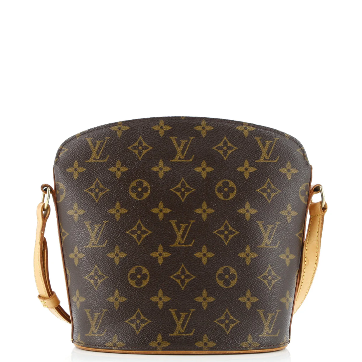 Drouot Handbag Monogram Canvas - Deep Luxury