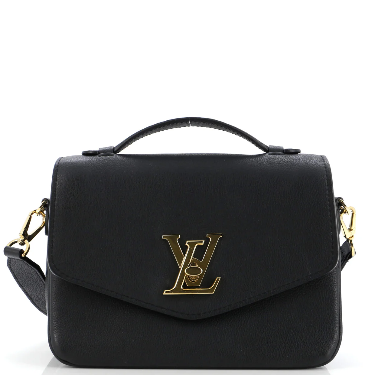 Oxford Lockme Handbag Leather - Deep Luxury