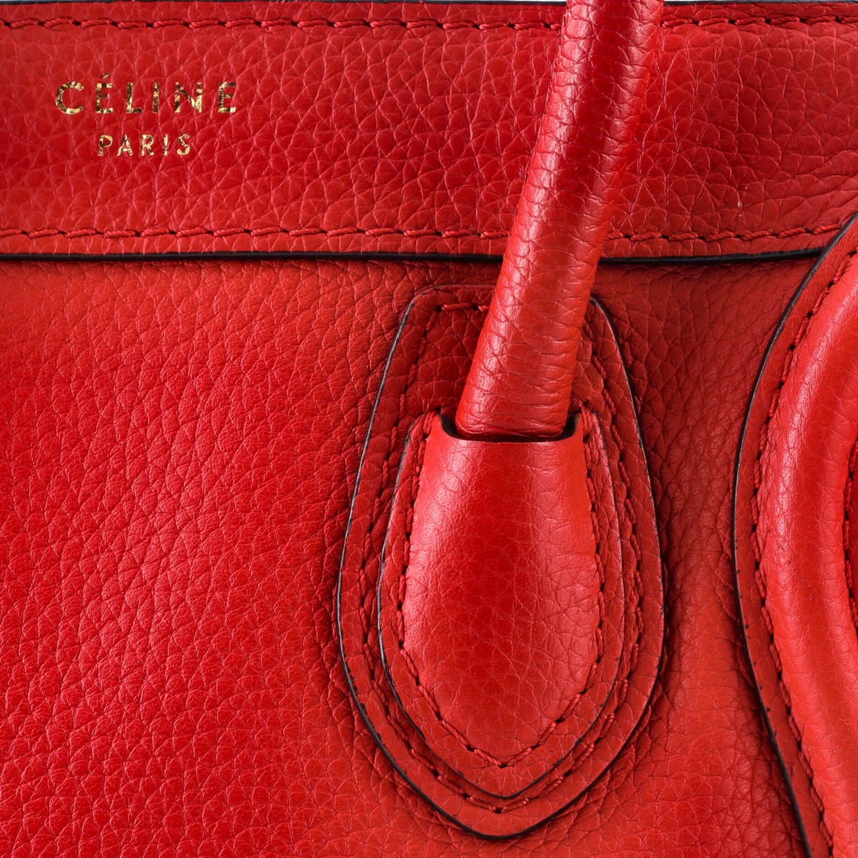 Luggage Bag Grainy Leather Nano - Deep Luxury