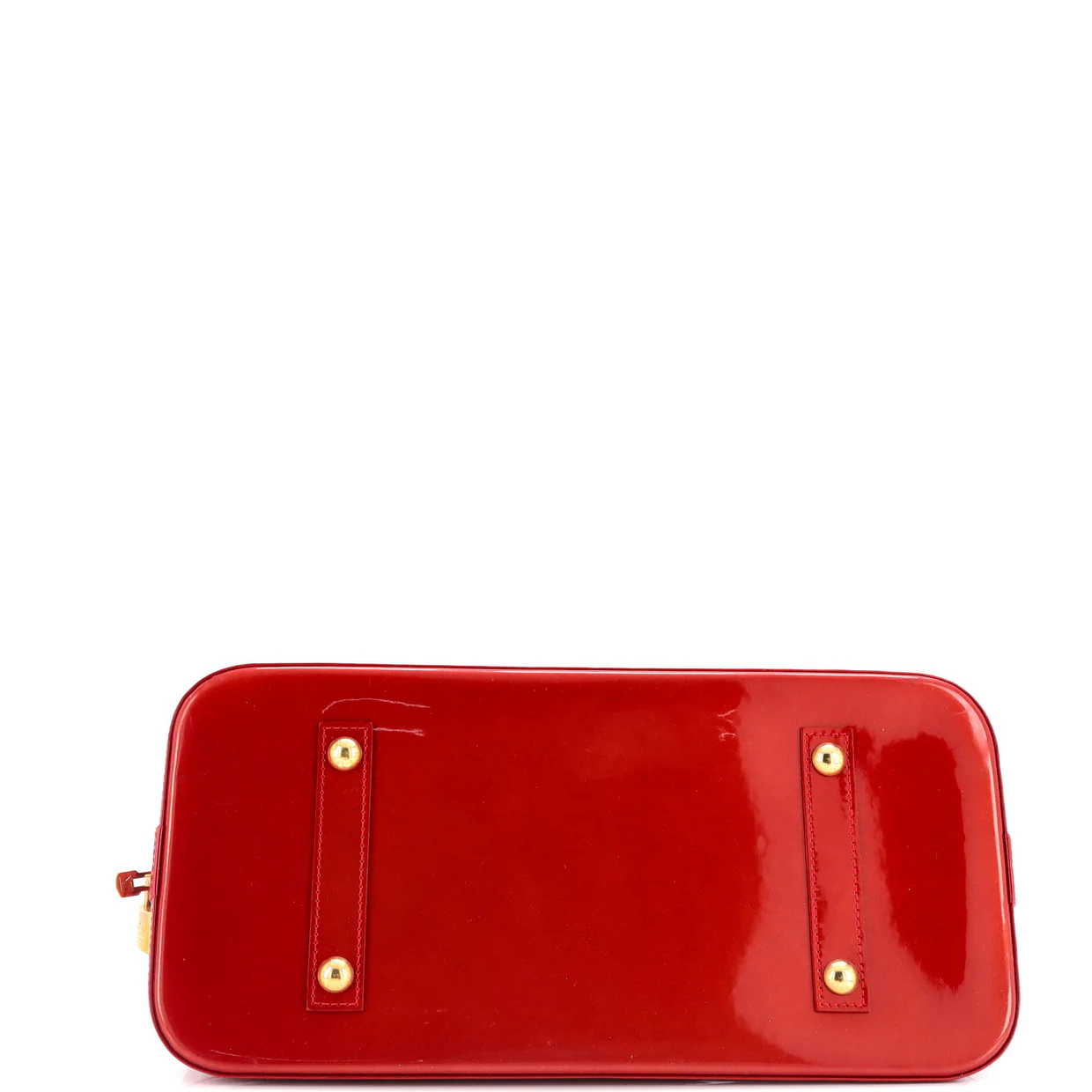 Alma Handbag Monogram Vernis GM - Deep Luxury