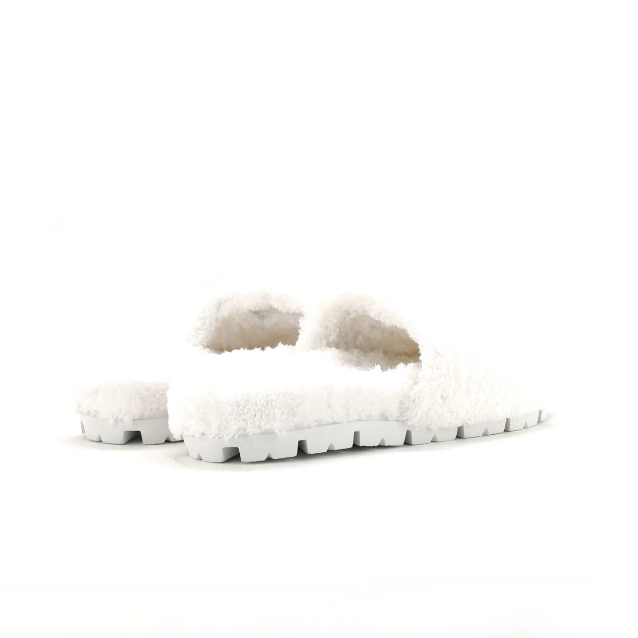 Women's Logo Slide Sandals Terry Cloth - Deep Luxury