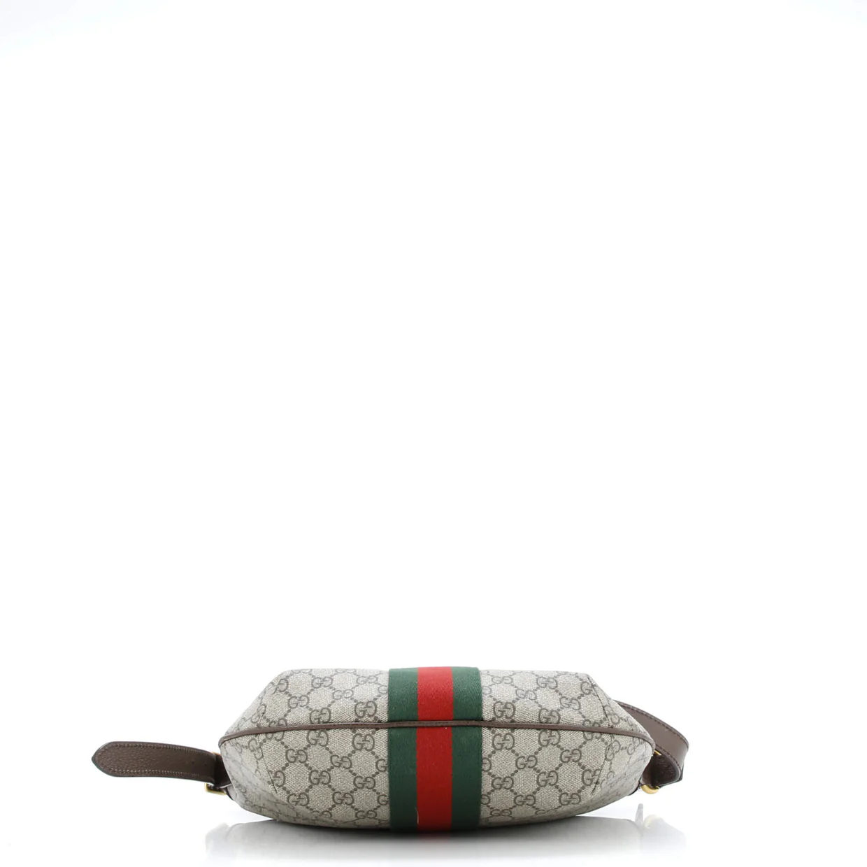 Ophidia Half Moon Hobo GG Coated Canvas Small - Deep Luxury