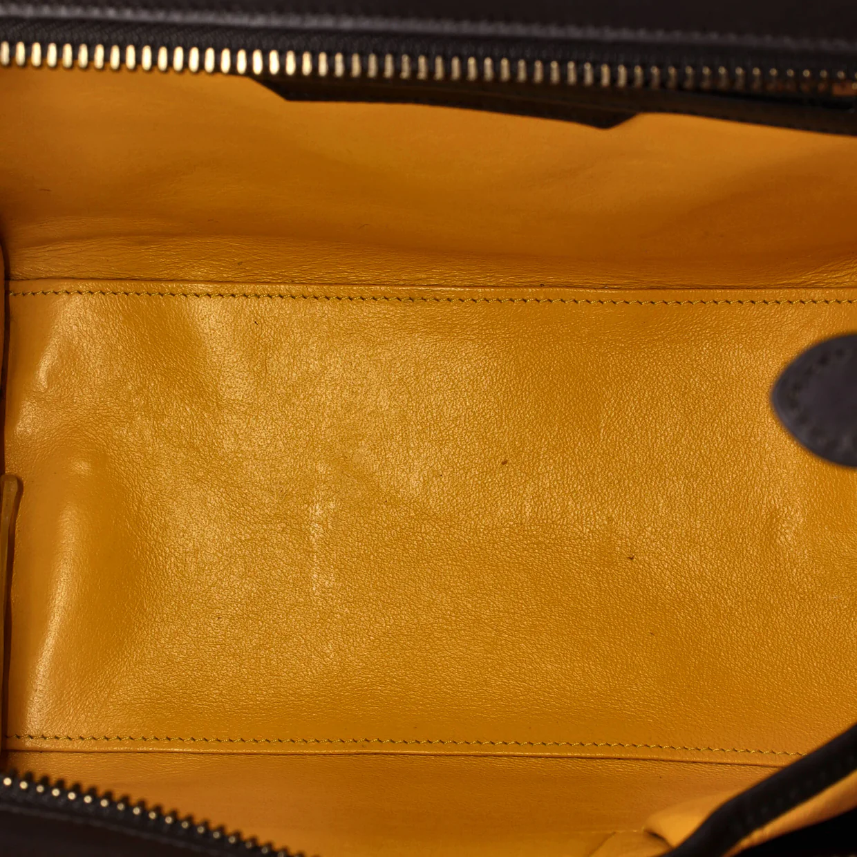 Luggage Bag Smooth Leather Micro - Deep Luxury