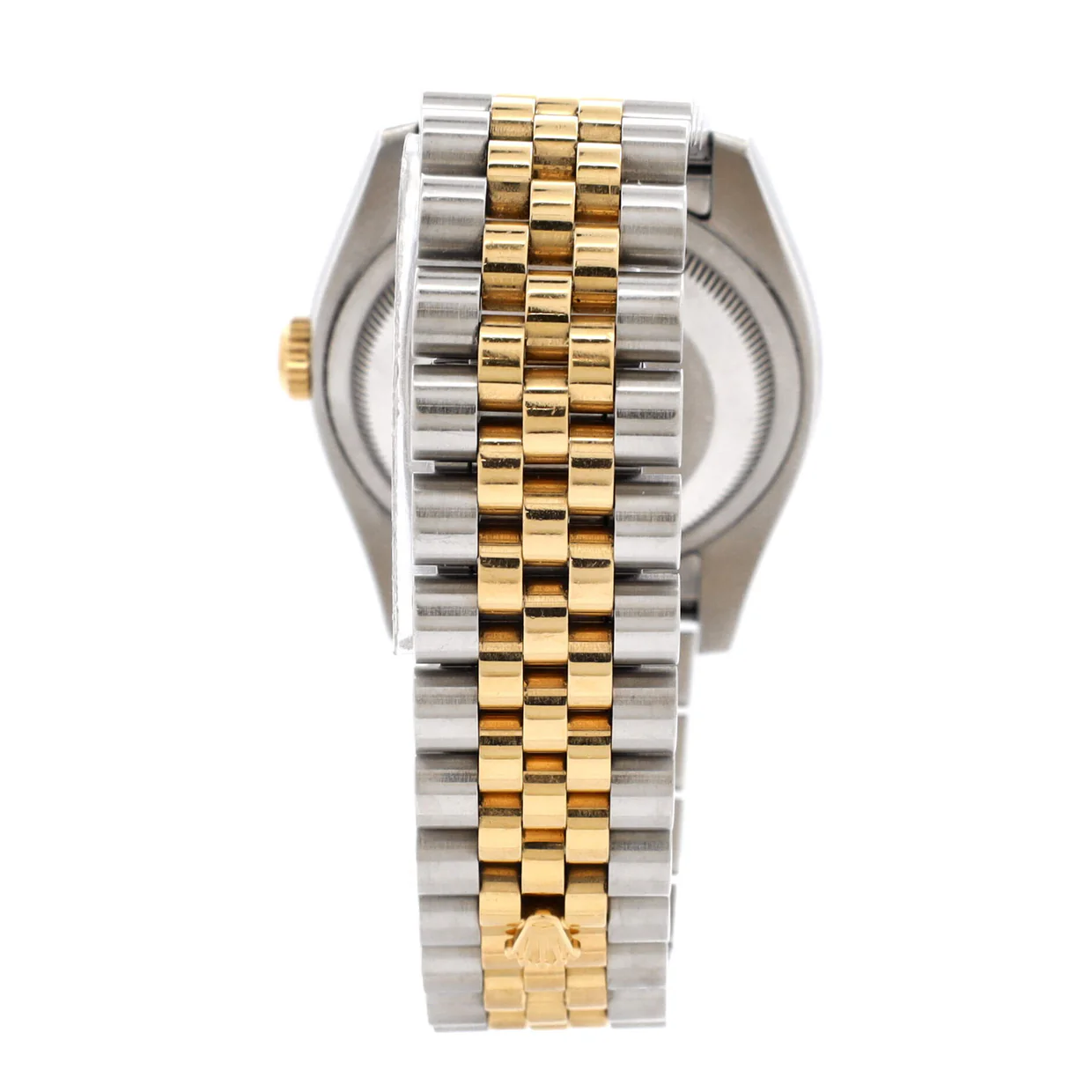Oyster Perpetual Datejust Automatic Watch Stainless Steel and Yellow Gold with Diamond Markers 36 - Deep Luxury