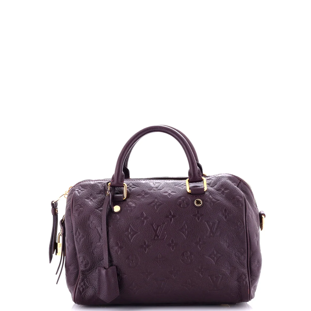 Speedy Bandouliere Bag Monogram Empreinte Leather 25 - Deep Luxury