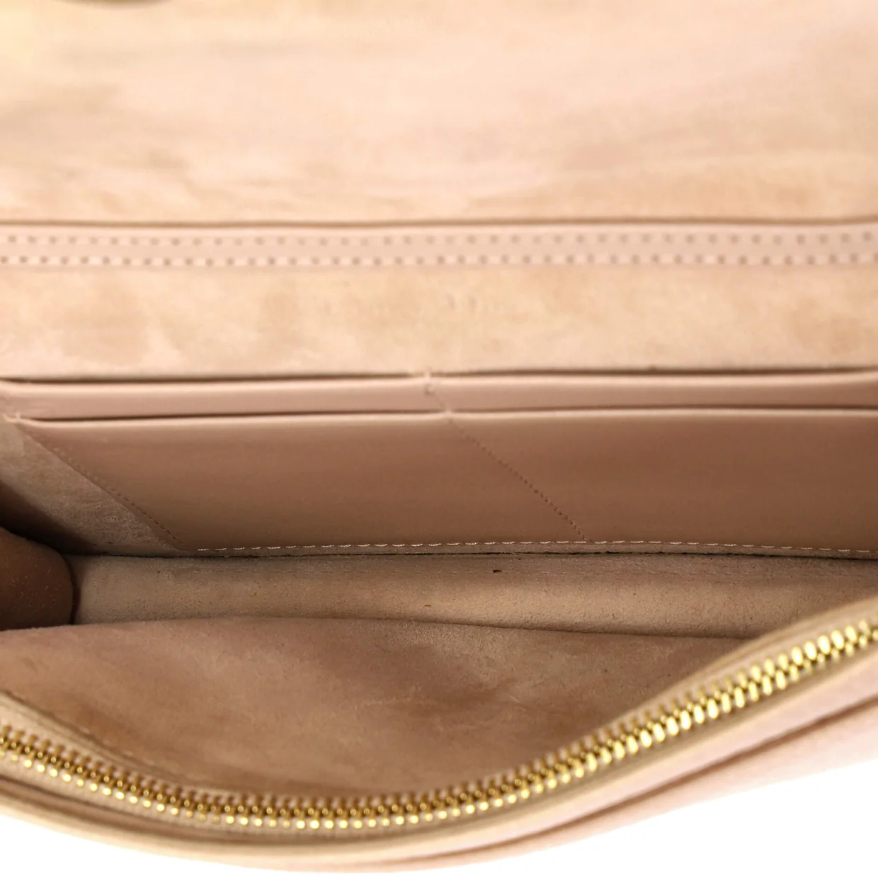 Diorama Wallet on Chain Leather - Deep Luxury