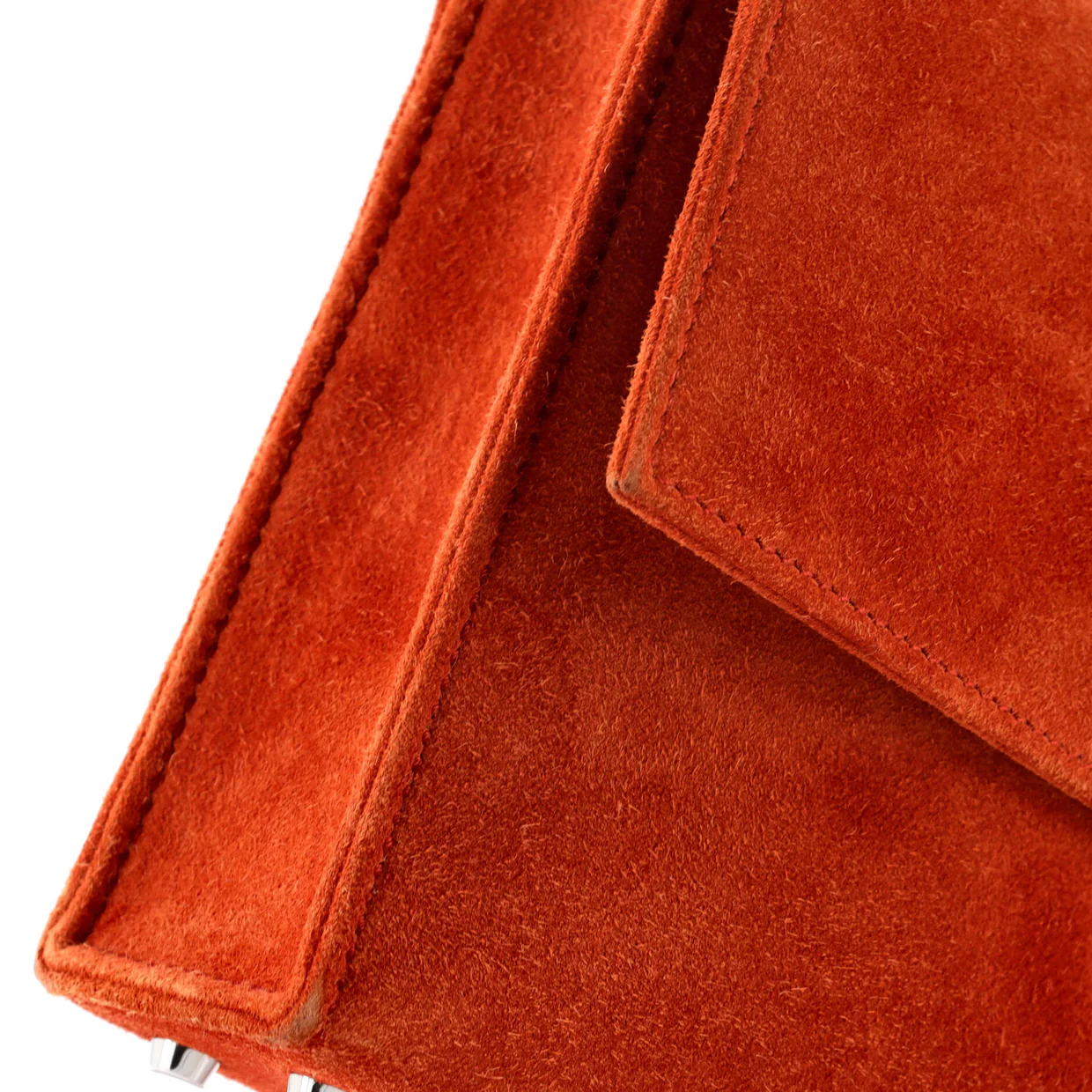 Verrou Chaine Bag Doblis Suede Mini - Deep Luxury