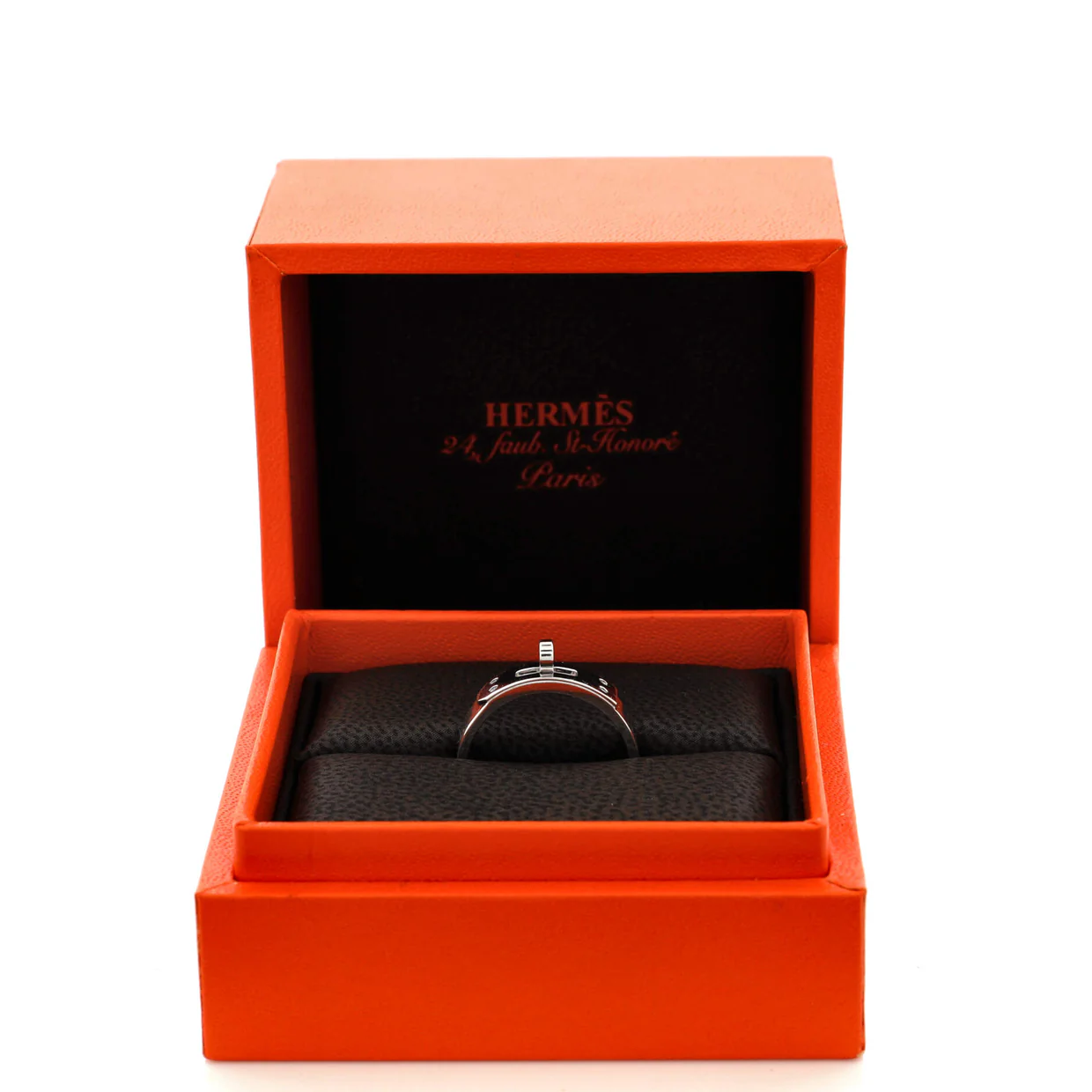 Kelly Ring 18K White Gold with Diamonds PM - Deep Luxury