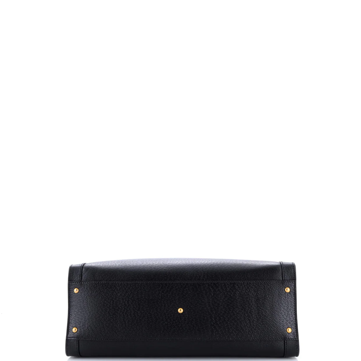 Diana NM Bamboo Handle Tote Leather Large - Deep Luxury