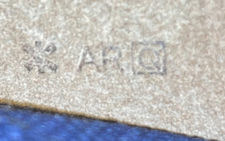 Etriviere Shopping Tote Printed Toile and Leather - Deep Luxury