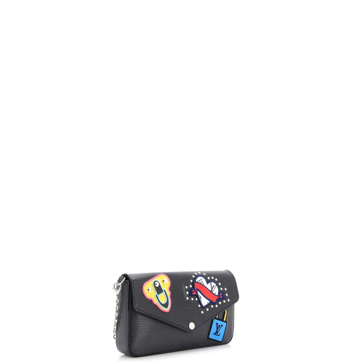 Felicie Pochette Limited Edition Patchwork Epi Leather - Deep Luxury